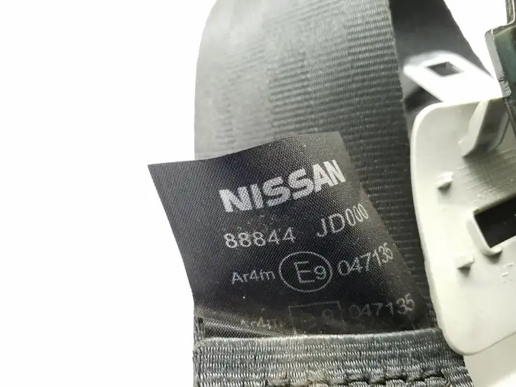 Nissan Qashqai (2006 - 2010) 88844JD000 Задний ремень безопасности — фото 3