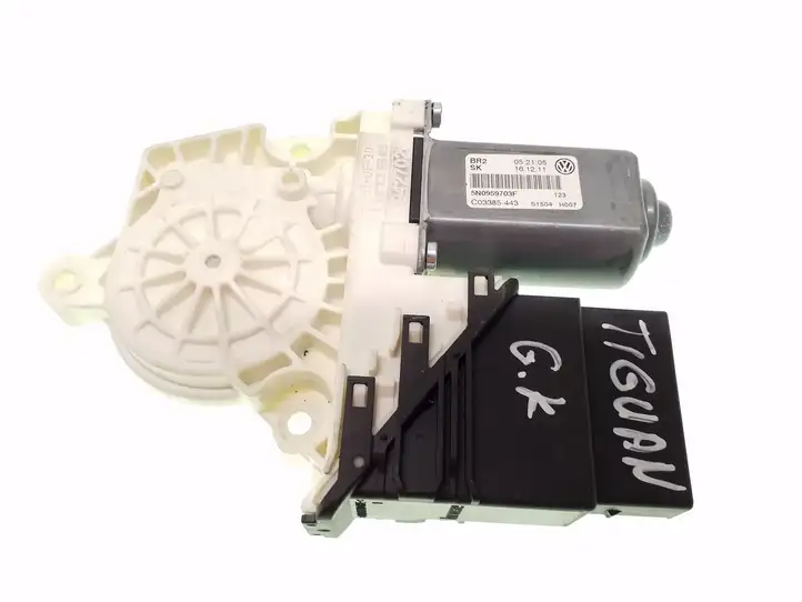 Volkswagen Tiguan (2007 - 2011) 5N0959703F Стеклоподъемник задней двери — фото 1