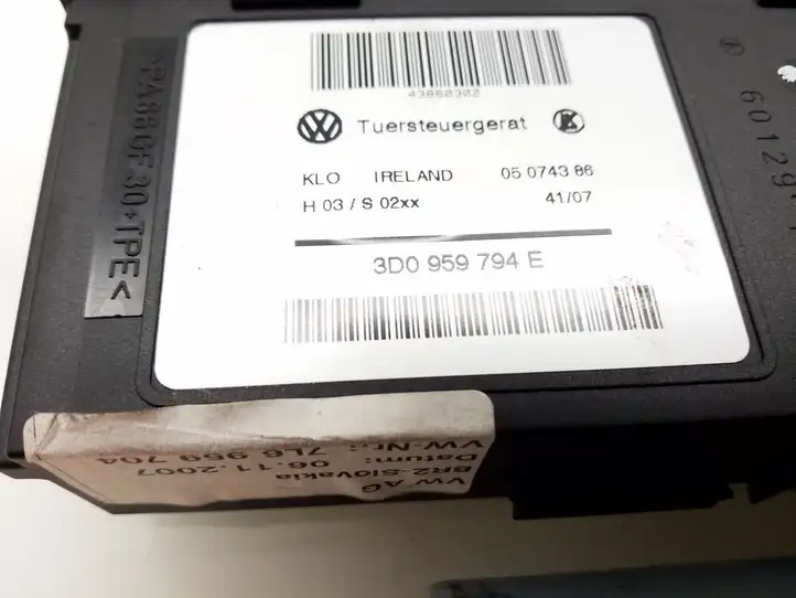 Volkswagen Touareg I (2002 - 2010) 0130821764 Стеклоподъемник задней двери — фото 4