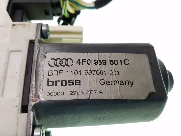 Audi A6 S6 C6 4F (2004 - 2008) 4F0959801C Стеклоподъемник задней двери — фото 3