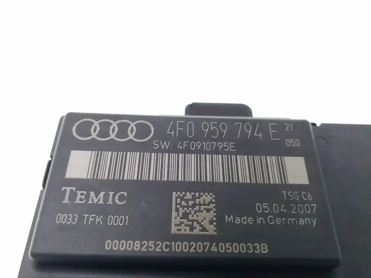 Audi A6 S6 C6 4F (2004 - 2008) 4F0959794E Блок управления дверью — фото 3