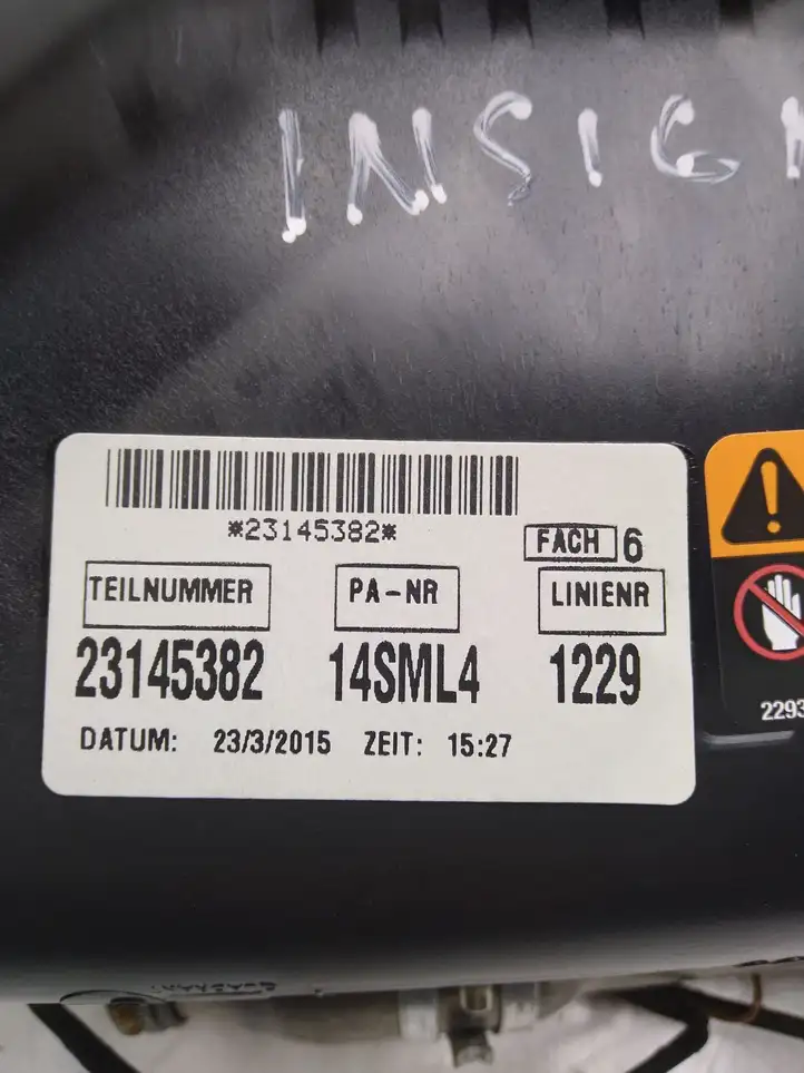 Opel Insignia A (2008 - 2017) 23145382 Подушка безопасности пассажира — фото 6