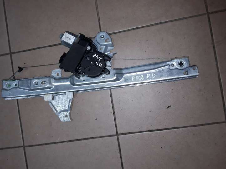 9657247580 Peugeot 308 Priekinio el. lango pakėlimo mechanizmo komplektas