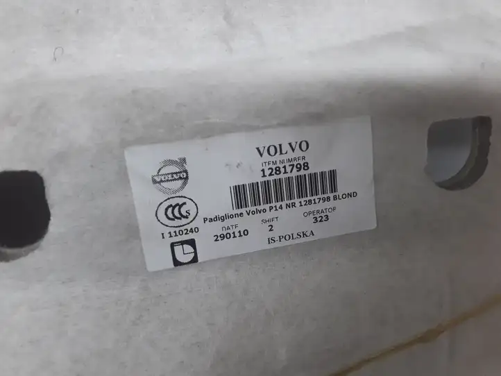 Volvo C30 (2010 - 2013) 1281798 Потолочная обшивка — фото 7