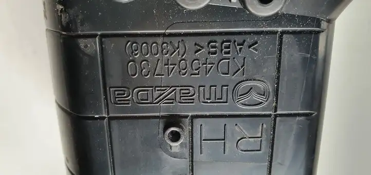 Mazda 6 (2012 - 2015) Боковой воздушный дефлектор — фото 2