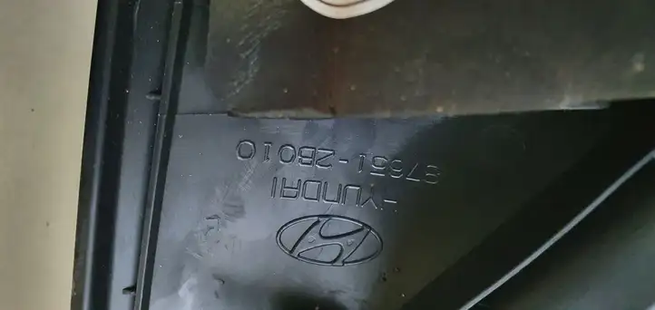 Hyundai Santa Fe (2009 - 2012) Накладка стекла передней двери — фото 4
