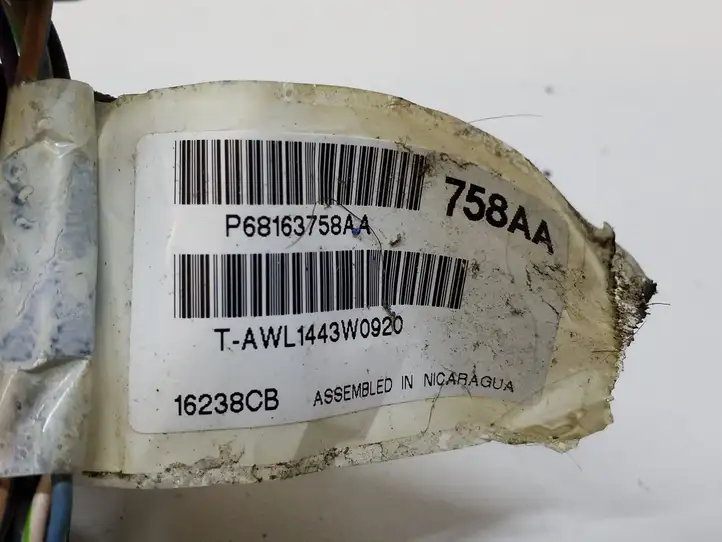 Dodge Grand Caravan (2007 - 2020) 68163758AA Проводка раздвижной двери — фото 4