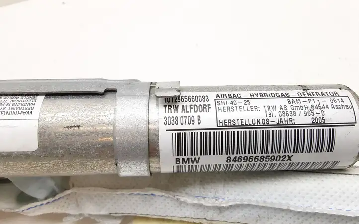 BMW 3 E90 E91 (2005 - 2012) 30380709B Боковая подушка безопасности шторка — фото 4