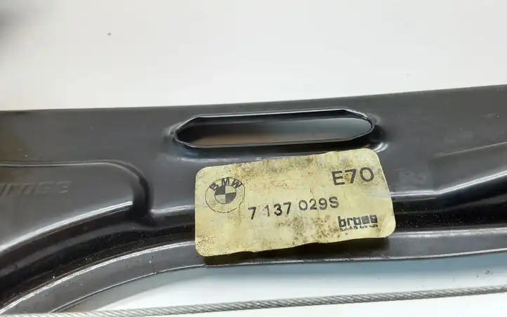 BMW X5 E70 (2006 - 2013) 6967261 Стеклоподъемник передней двери (комплект) — фото 4
