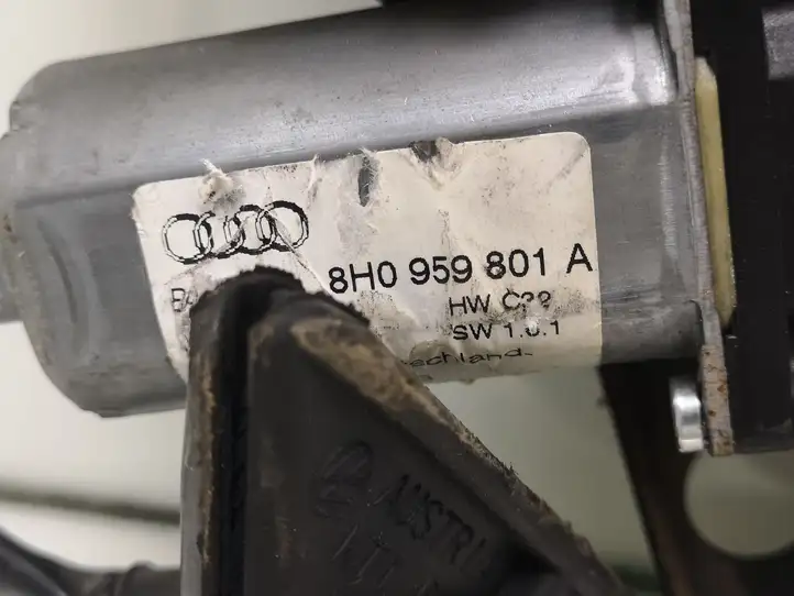 Audi A4 S4 B6 8E 8H (2000 - 2006) 8H0839397 Стеклоподъемник передней двери (комплект) — фото 3