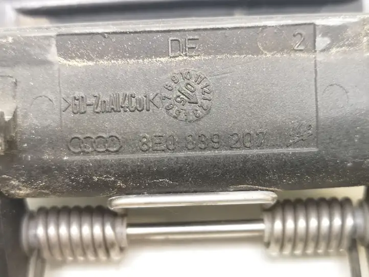 Audi A4 S4 B6 8E 8H (2000 - 2006) 8E0839207 Наружная ручка двери — фото 2