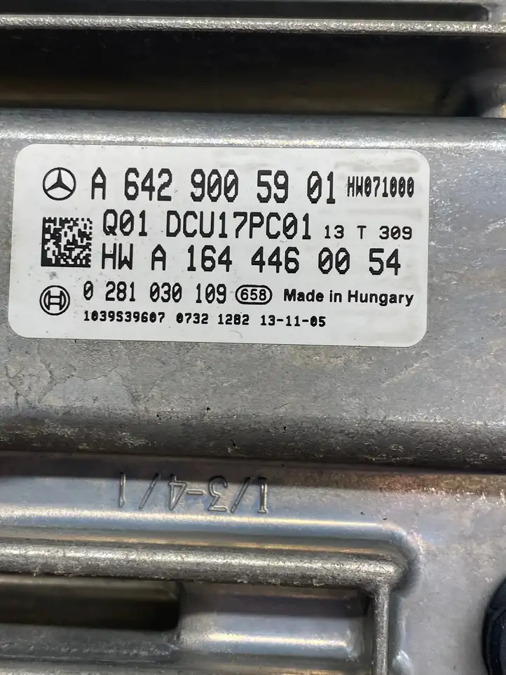 Mercedes-Benz ML W166 (2012 - 2017) A6429005901 Блок управления системой выбросов — фото 5