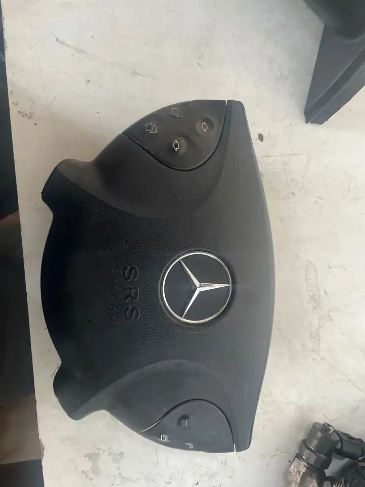 Mercedes-Benz E W211 (2002 - 2009) Подушка безопасности руля — фото 1