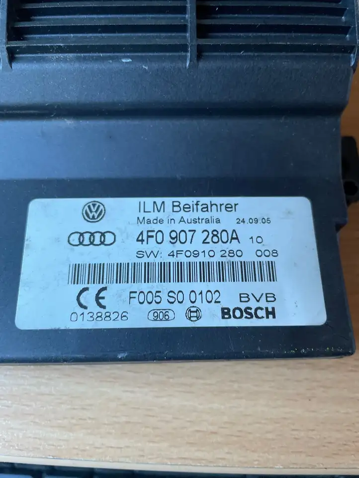 Audi A6 S6 C6 4F (2008 - 2011) 4F0907280A Прочие блоки управления — фото 2