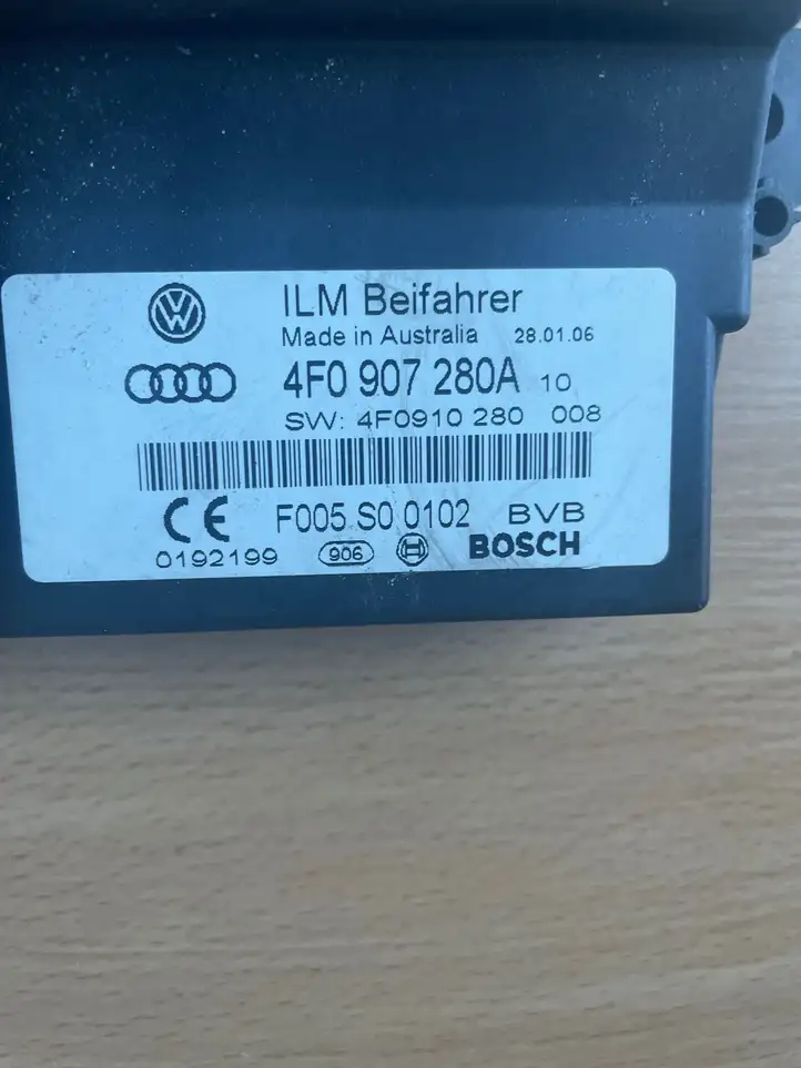 Audi A6 S6 C6 4F (2008 - 2011) 4F0907280A Прочие блоки управления — фото 2