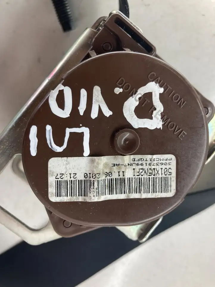 Nissan Qashqai (2010 - 2013) 501XD5N2FI Задний ремень безопасности — фото 3
