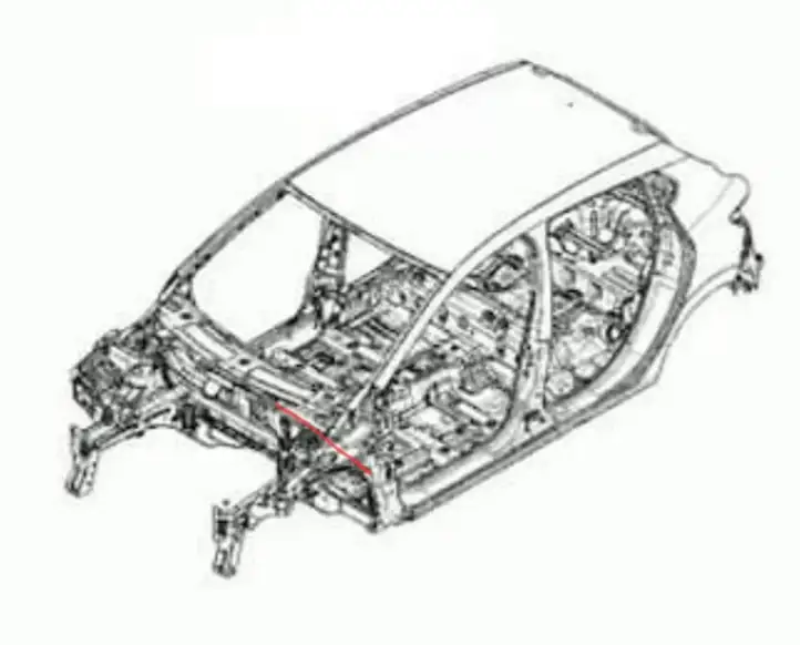 Renault Clio IV (2012 - 2019) Лонжерон кузова — фото 4