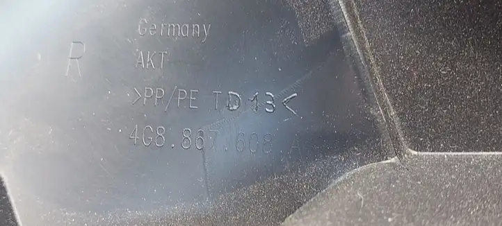 Audi A7 S7 4G (2010 - 2014) 4G8867608A Обшивка багажника — фото 2
