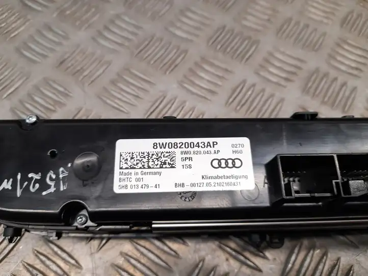 Audi A5 (2016 - ) 8W0820043AP Блок управления климат-контролем — фото 3