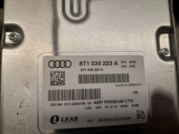 Audi Q5 SQ5 (2012 - 2017) 8R0035382A Комплект аудиосистемы — фото 2