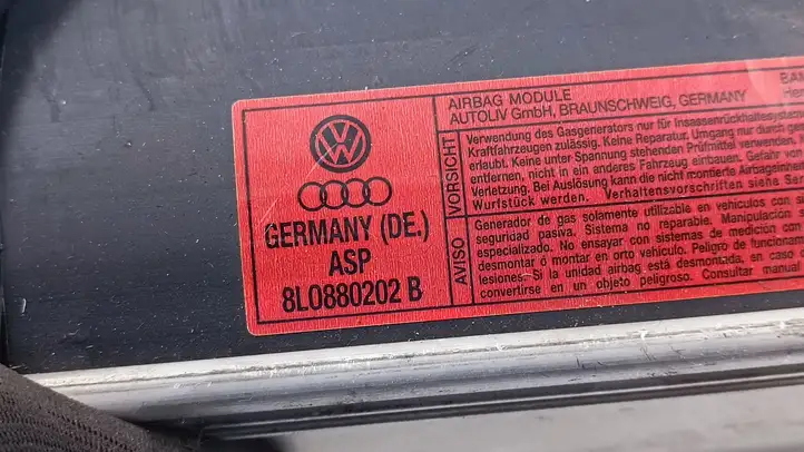 Audi A3/S3 8L (1996 - 2000) 8L0880202B Подушка безопасности пассажира — фото 3
