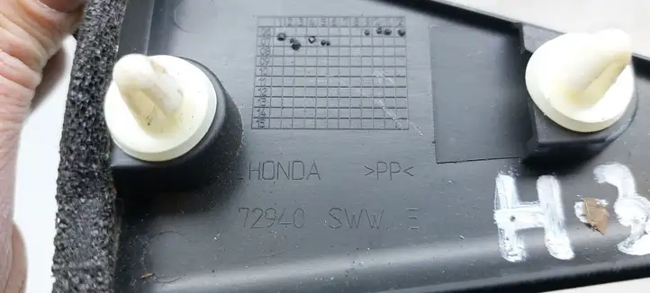 Honda CR-V (2006 - 2009) 72940SWW Молдинги задней двери — фото 3