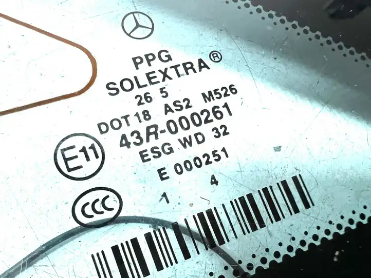 Mercedes-Benz E W211 (2002 - 2009) A2116704112 Заднее боковое стекло — фото 5