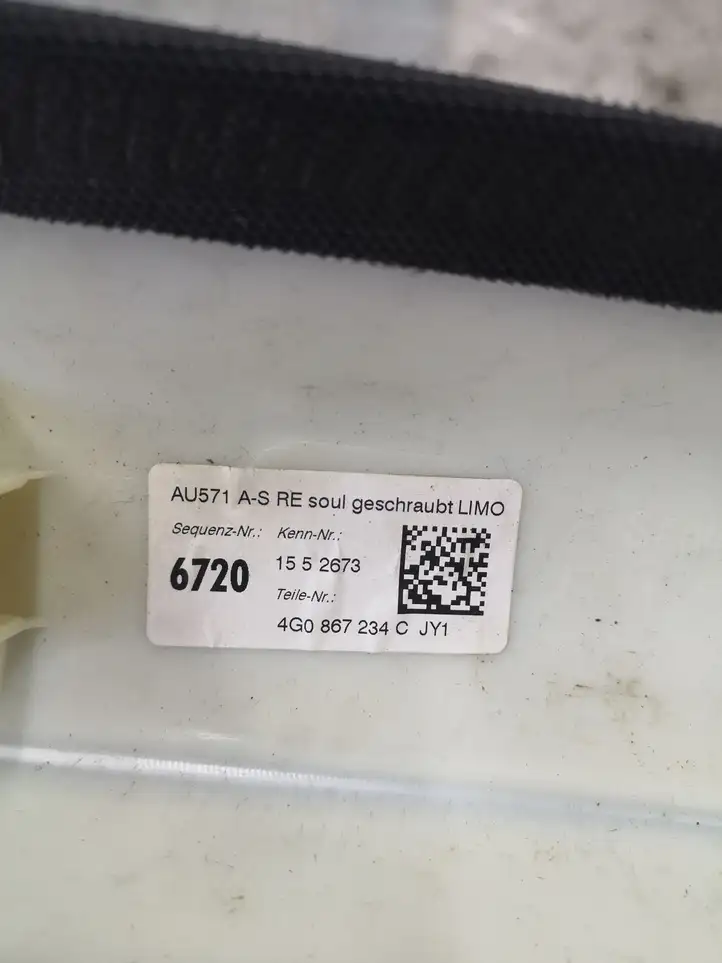 Audi A6 C7 (2014 - 2018) 4G0867234 Обшивка стойки A — фото 2