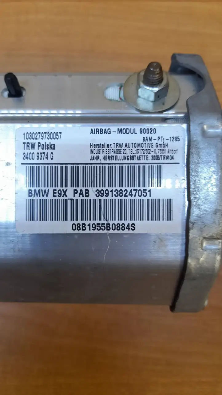 BMW 3 E92 E93 (2005 - 2014) 399138247051 Подушка безопасности пассажира — фото 2