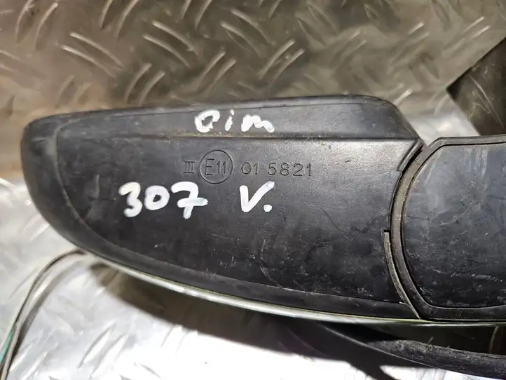 Peugeot 407 (2004 - 2011) 015821 Боковое зеркало с электроприводом — фото 1