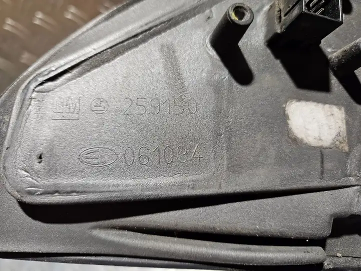 Opel Astra G (1998 - 2004) 259150 Боковое зеркало с электроприводом — фото 4