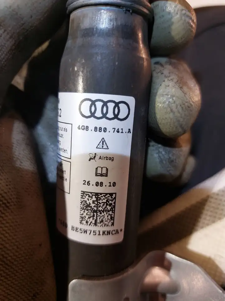 Audi A7 S7 4G (2010 - 2014) 4G8880741A Боковая подушка безопасности шторка — фото 2