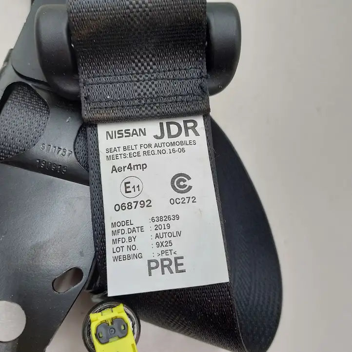 Nissan Leaf II (ZE1) (2017 - ) 638265301F Задний ремень безопасности — фото 2