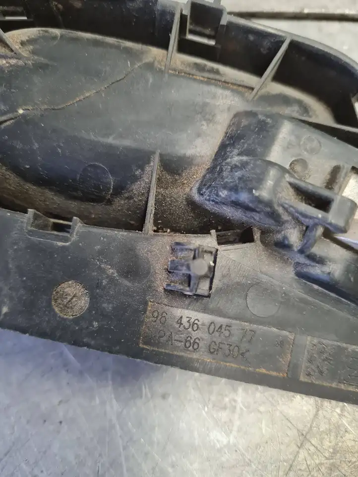 Peugeot 307 CC (2001 - 2005) 9643604577 Внутренняя ручка задней двери — фото 3