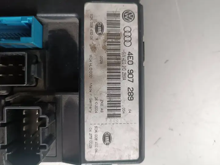 Audi A8 S8 D3 4E (2002 - 2005) 4E0907289 Модуль комфорта — фото 4