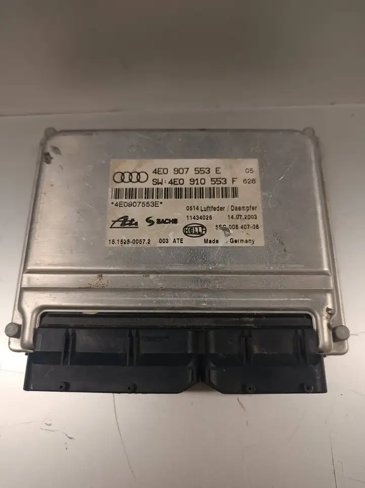 Audi A8 S8 D3 4E (2002 - 2005) 4E0907553E Блок управления подвеской — фото 1
