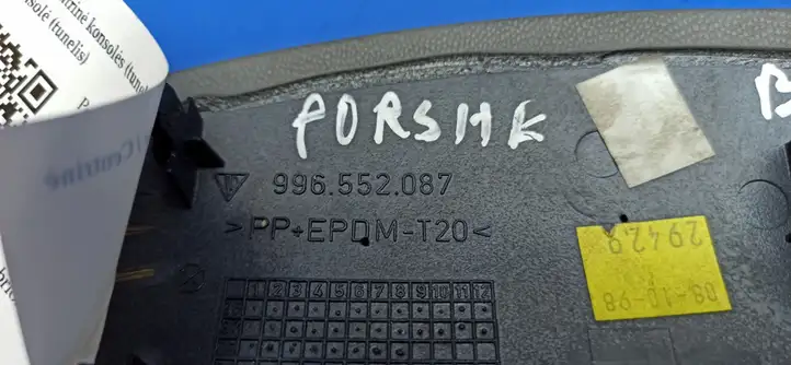 Porsche Boxster 986 (1996 - 2004) 996552087 Другая деталь консоли (туннеля) — фото 6
