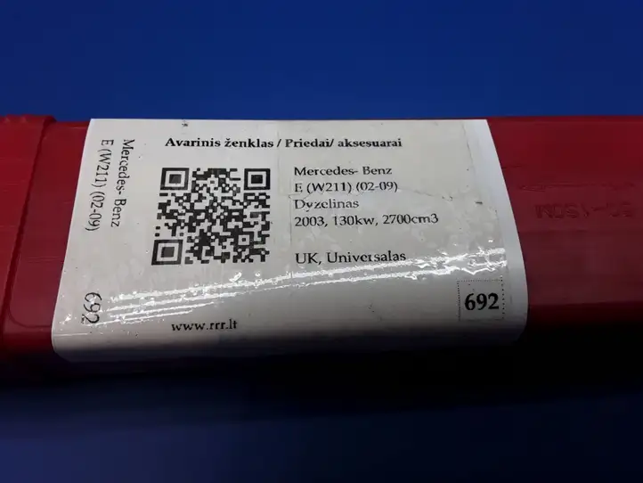 Mercedes-Benz E W211 (2002 - 2009) 72R03899 Аварийный знак — фото 6