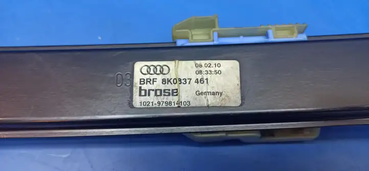 Audi A4 S4 B8 8K (2007 - 2011) 8K0837461 Электростеклоподъемник передний (комплект) — фото 6