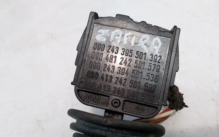Opel Zafira A (1999 - 2003) 090243395501 Переключатель стеклоочистителей — фото 3