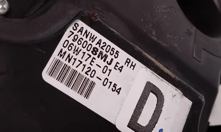 Honda Civic (2006 - 2011) SANWA2055RH Блок управления климат-контролем — фото 4