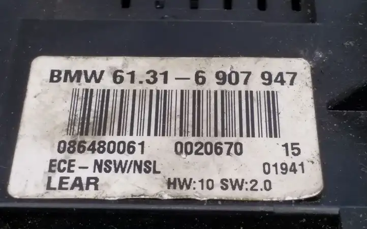 BMW 3 E46 (1998 - 2005) 6907947 Включатель фонарей — фото 2