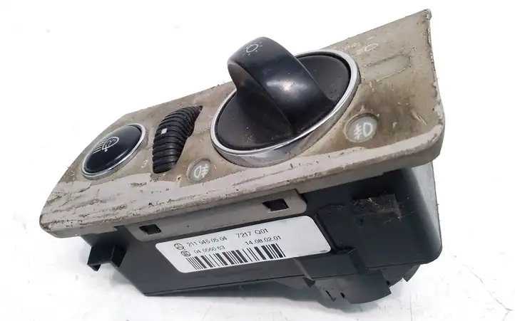 Mercedes-Benz E W211 (2002 - 2009) 2115450504 Включатель фонарей — фото 4