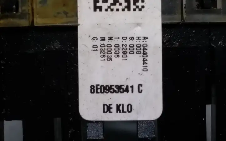 Audi A4 S4 B6 8E 8H (2000 - 2006) 8E0953541C Контактное кольцо SRS — фото 2