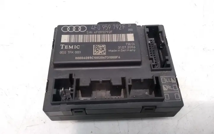 Audi A6 Allroad C6 (2006 - 2008) 4F0959792F Блок управления дверью — фото 1