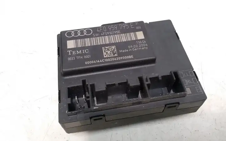 Audi A6 S6 C6 4F (2004 - 2008) 4F0959795E Блок управления дверью — фото 1