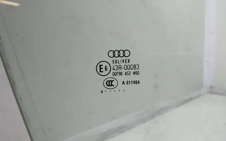 Audi A6 S6 C6 4F (2004 - 2008) Стекло передней двери — фото 2