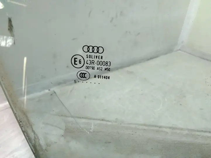 Audi A6 S6 C6 4F (2004 - 2008) Стекло передней двери — фото 2