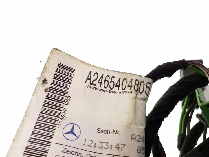 Mercedes-Benz A W176 (2012 - 2018) A2465404805 Проводка передней двери — фото 3
