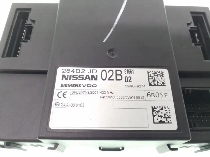 Nissan Qashqai (2006 - 2010) 284B2JD02B Модуль комфорта — фото 3